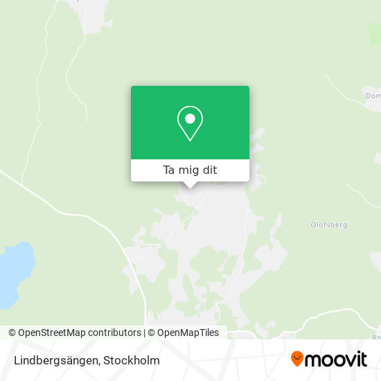 Lindbergsängen karta