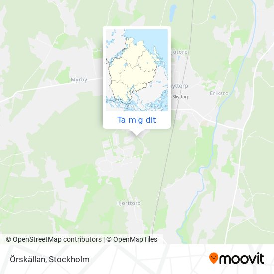 Örskällan karta