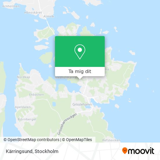 Kärringsund karta