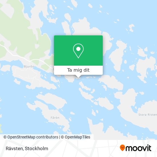 Rävsten karta