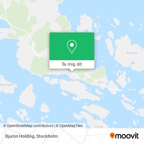 Bjurön Holding karta