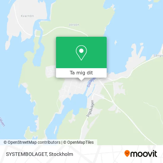 SYSTEMBOLAGET karta