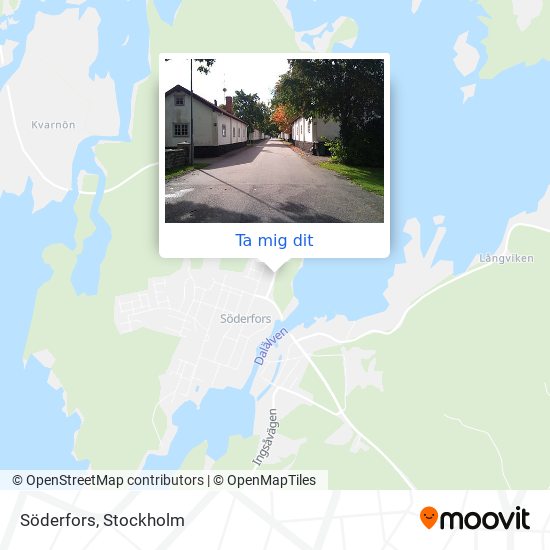 Söderfors karta