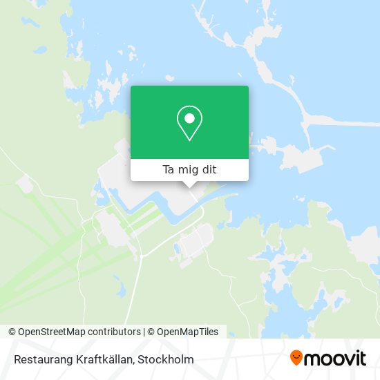 Restaurang Kraftkällan karta