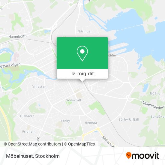 Möbelhuset karta