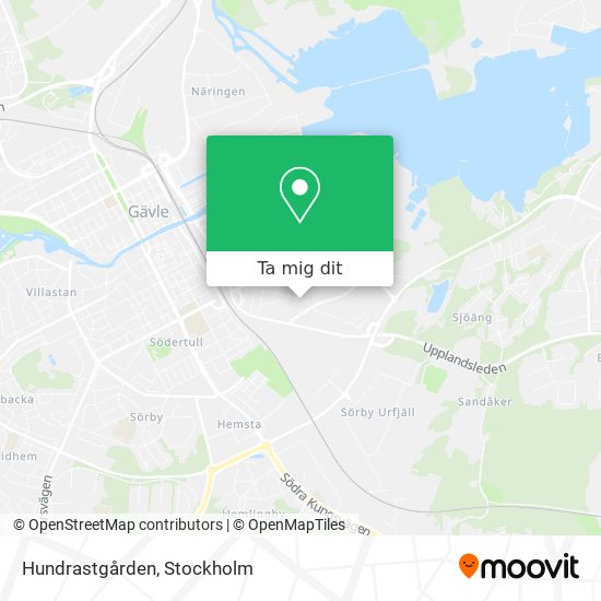 Hundrastgården karta