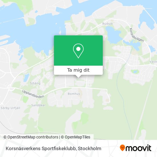 Korsnäsverkens Sportfiskeklubb karta