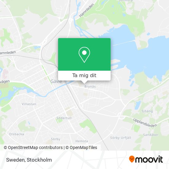 Sweden karta
