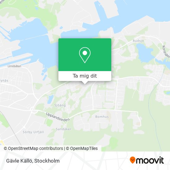 Gävle Källö karta