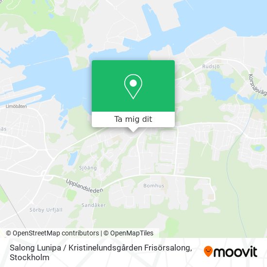 Salong Lunipa / Kristinelundsgården Frisörsalong karta