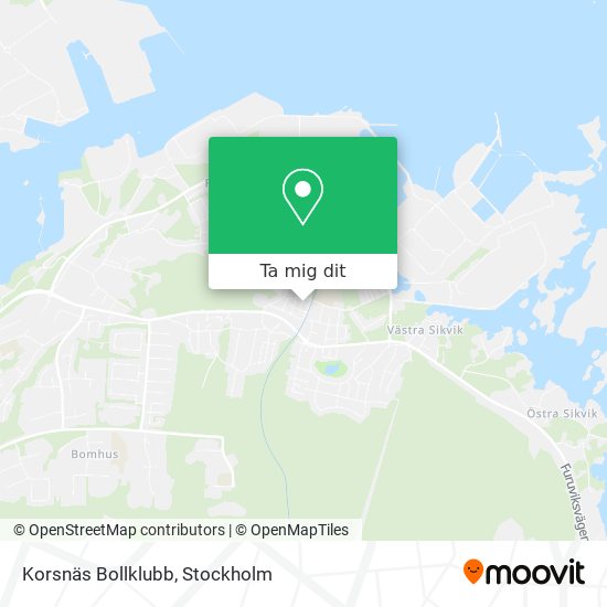 Korsnäs Bollklubb karta