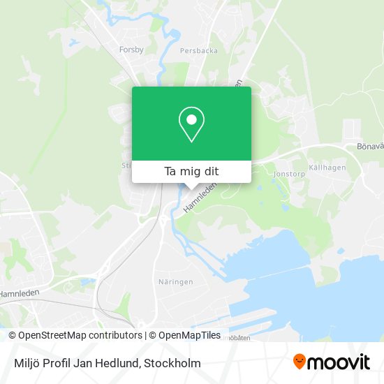 Miljö Profil Jan Hedlund karta