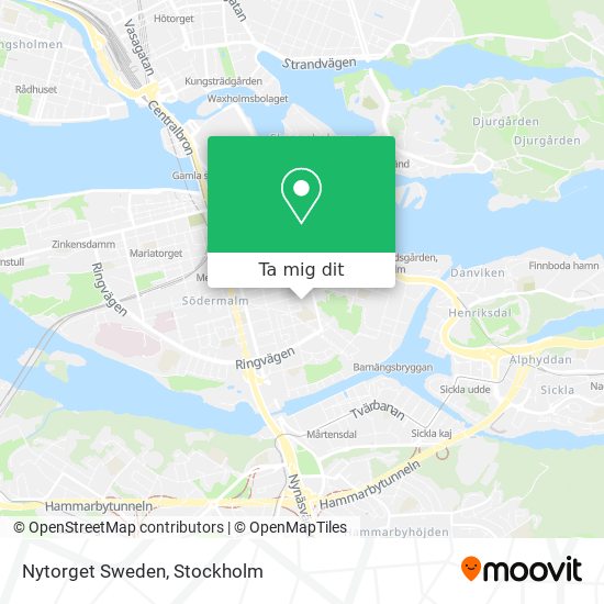 Nytorget Sweden karta