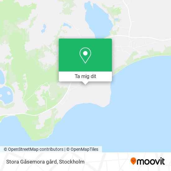 Stora Gåsemora gård karta
