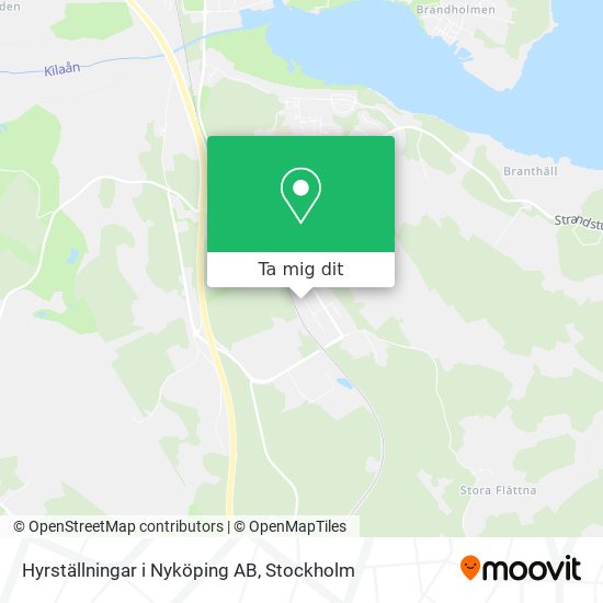 Hyrställningar i Nyköping AB karta