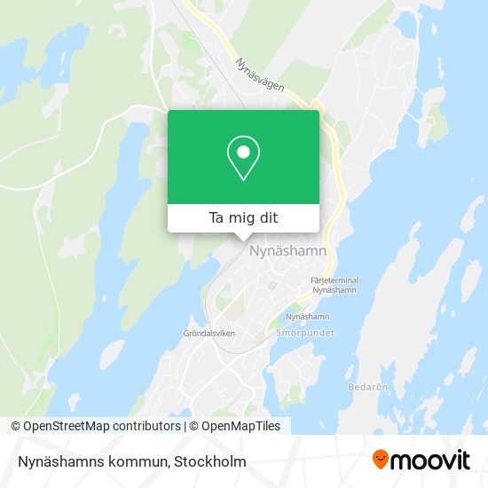 Nynäshamns kommun karta