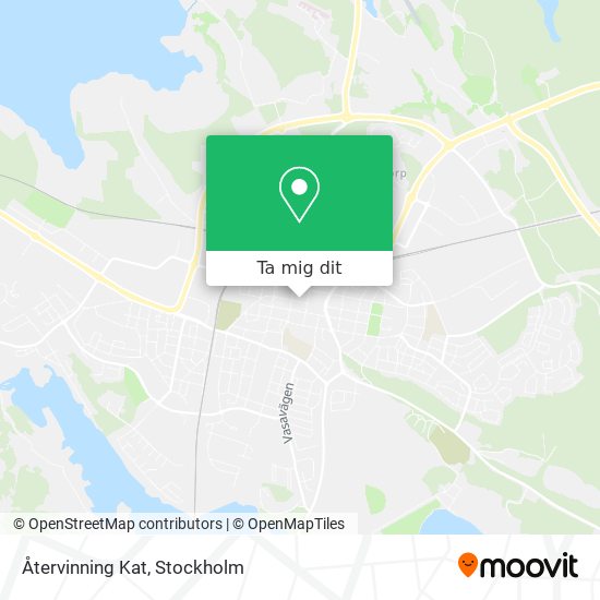 Återvinning Kat karta