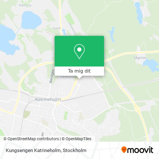 Kungsengen Katrineholm karta