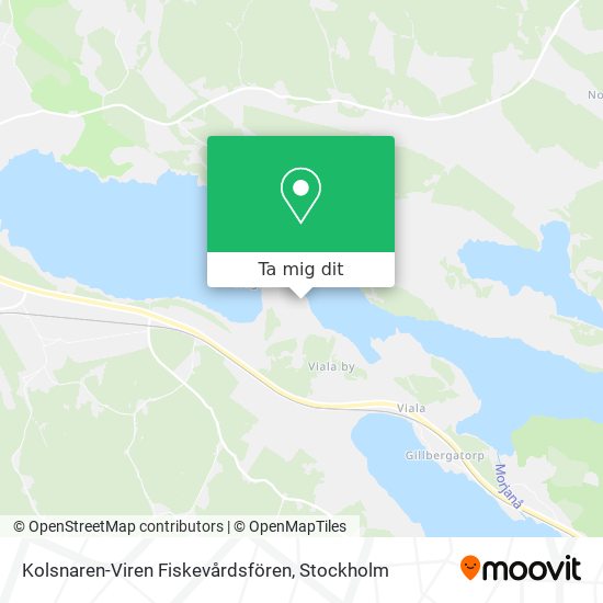 Kolsnaren-Viren Fiskevårdsfören karta