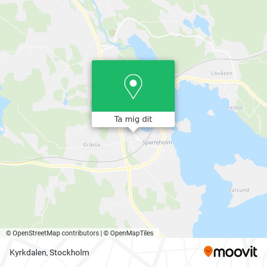 Kyrkdalen karta