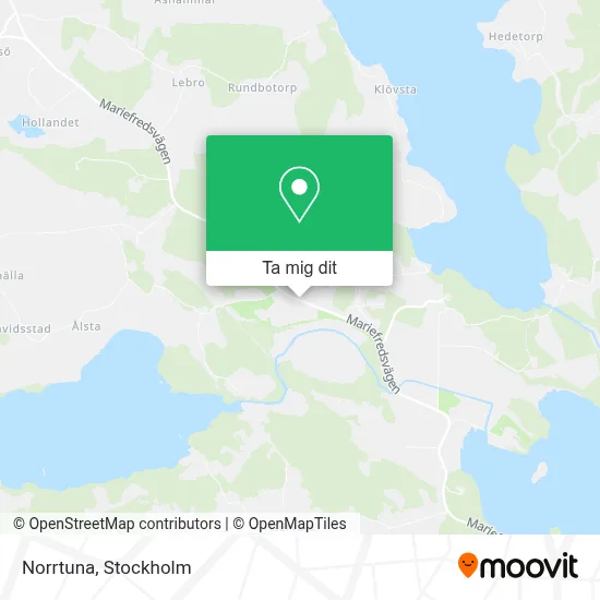 Norrtuna karta