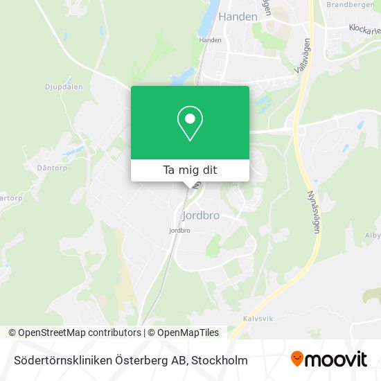 Södertörnskliniken Österberg AB karta