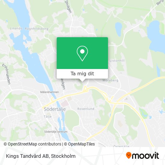 Kings Tandvård AB karta