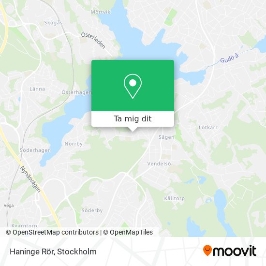 Haninge Rör karta