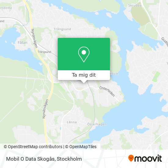 Mobil O Data Skogås karta