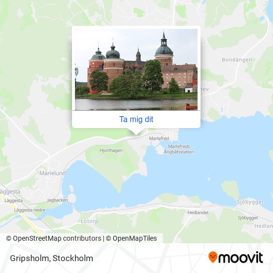 Gripsholm karta