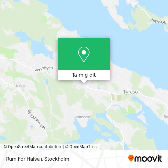 Rum For Halsa i karta