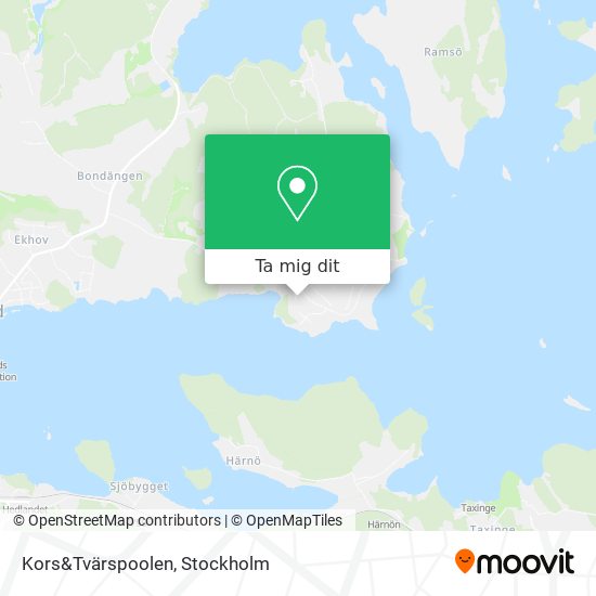 Kors&Tvärspoolen karta