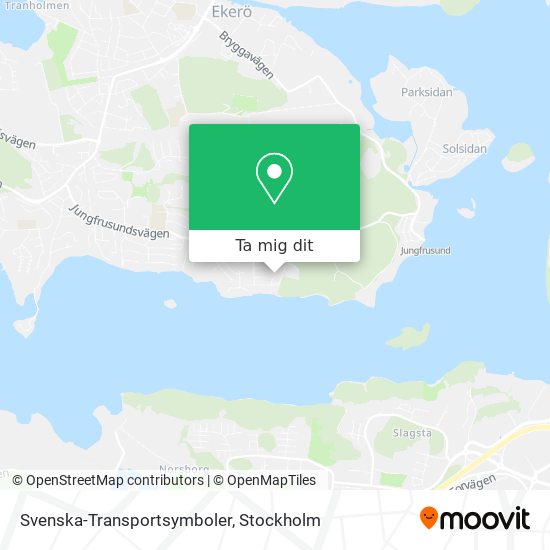 Svenska-Transportsymboler karta