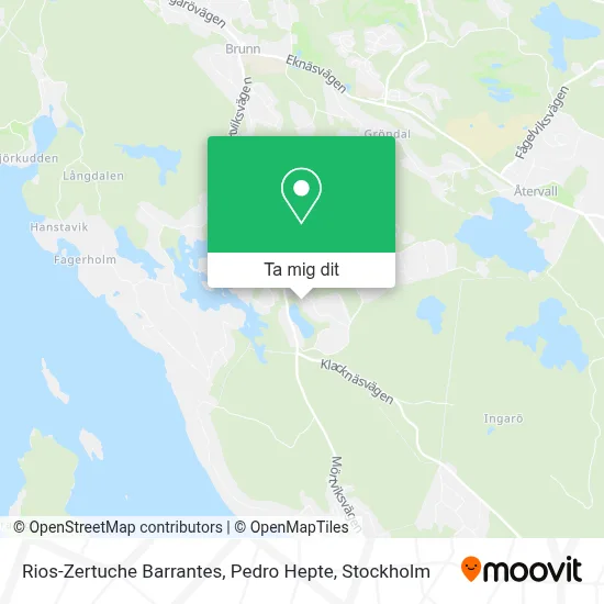 Rios-Zertuche Barrantes, Pedro Hepte karta