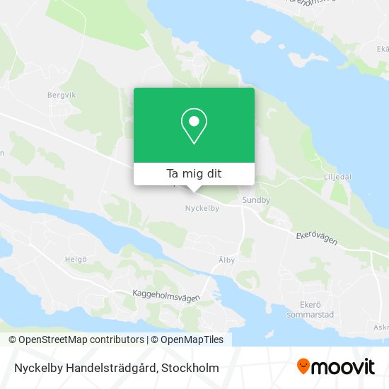 Nyckelby Handelsträdgård karta