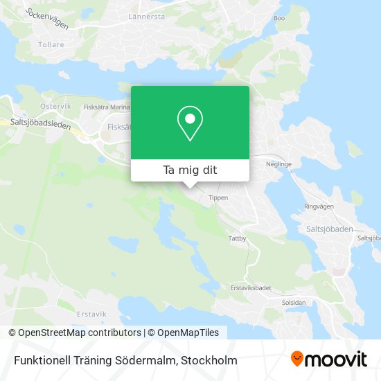 Funktionell Träning Södermalm karta