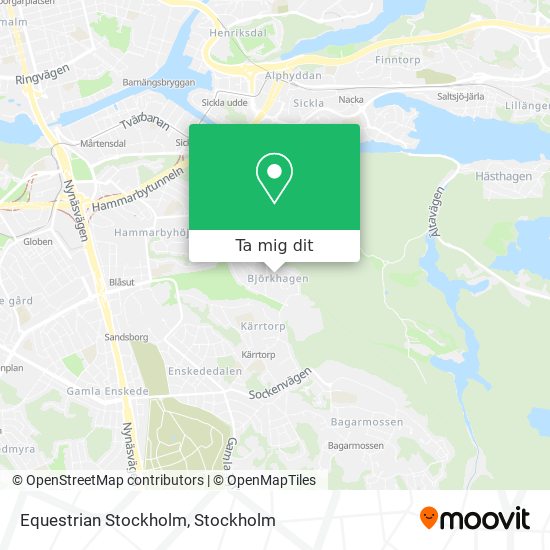 Equestrian Stockholm karta