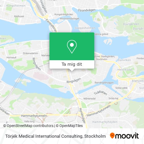 Törjék Medical International Consulting karta