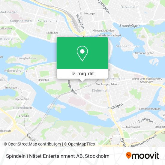 Spindeln i Nätet Entertainment AB karta