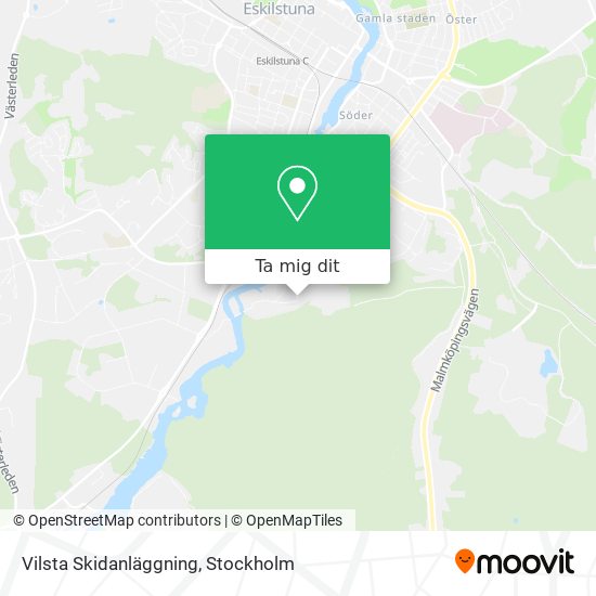 Vilsta Skidanläggning karta