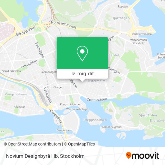 Novium Designbyrå Hb karta