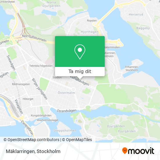 Mäklarringen karta