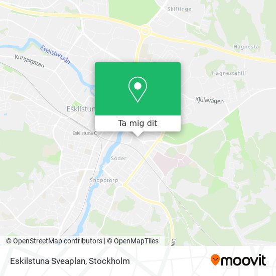 Eskilstuna Sveaplan karta