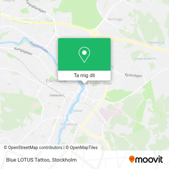 Blue LOTUS Tattoo karta