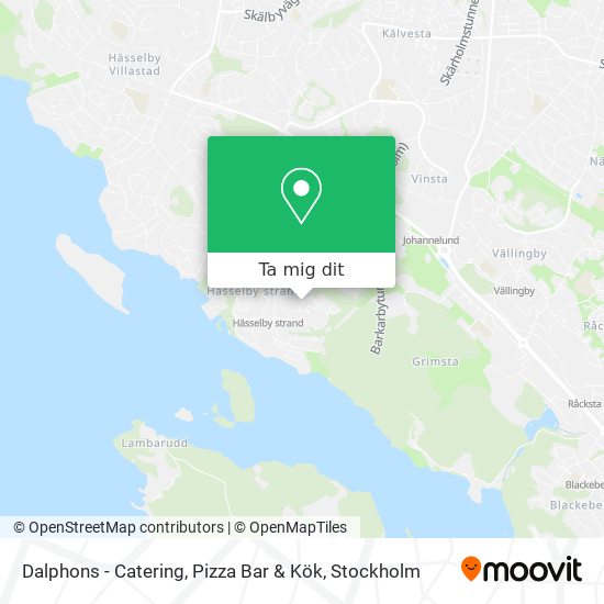 Dalphons - Catering, Pizza Bar & Kök karta