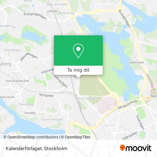 Kalenderförlaget karta