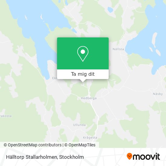 Hälltorp Stallarholmen karta