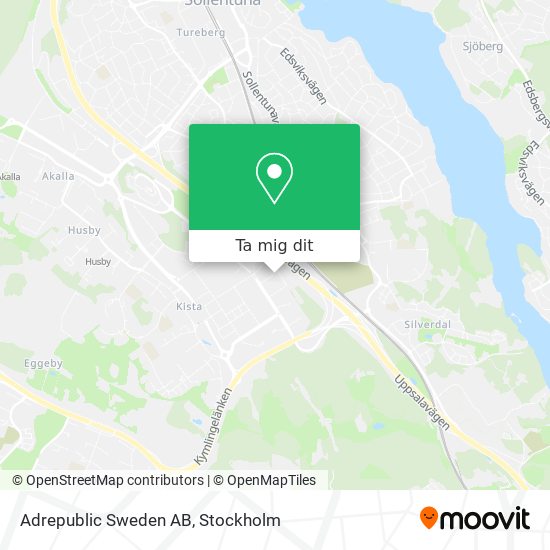 Adrepublic Sweden AB karta