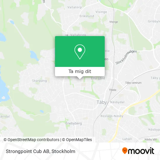 Strongpoint Cub AB karta