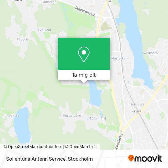 Sollentuna Antenn Service karta